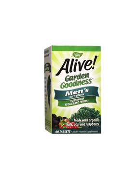 Alive! Garden Goodness Men's Multi - 60 Tablets - Nutra Best Europe