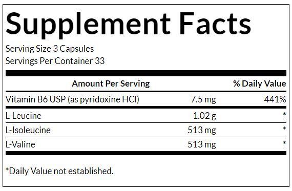 BCAA – 100 Kapseln