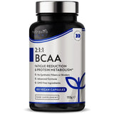 BCAA (2:1:1) mit Vitamin B6 &amp; B12 - 180 Kapseln. <tc>Nutravita</tc>