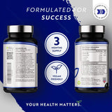 BCAA (2:1:1) mit Vitamin B6 &amp; B12 - 180 Kapseln. <tc>Nutravita</tc>