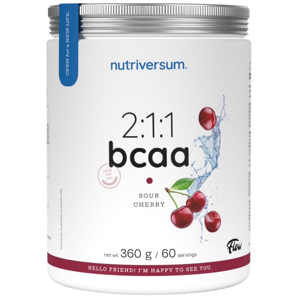BCAA 2:1:1 Pulver | Durchfluss - 360 Gramm