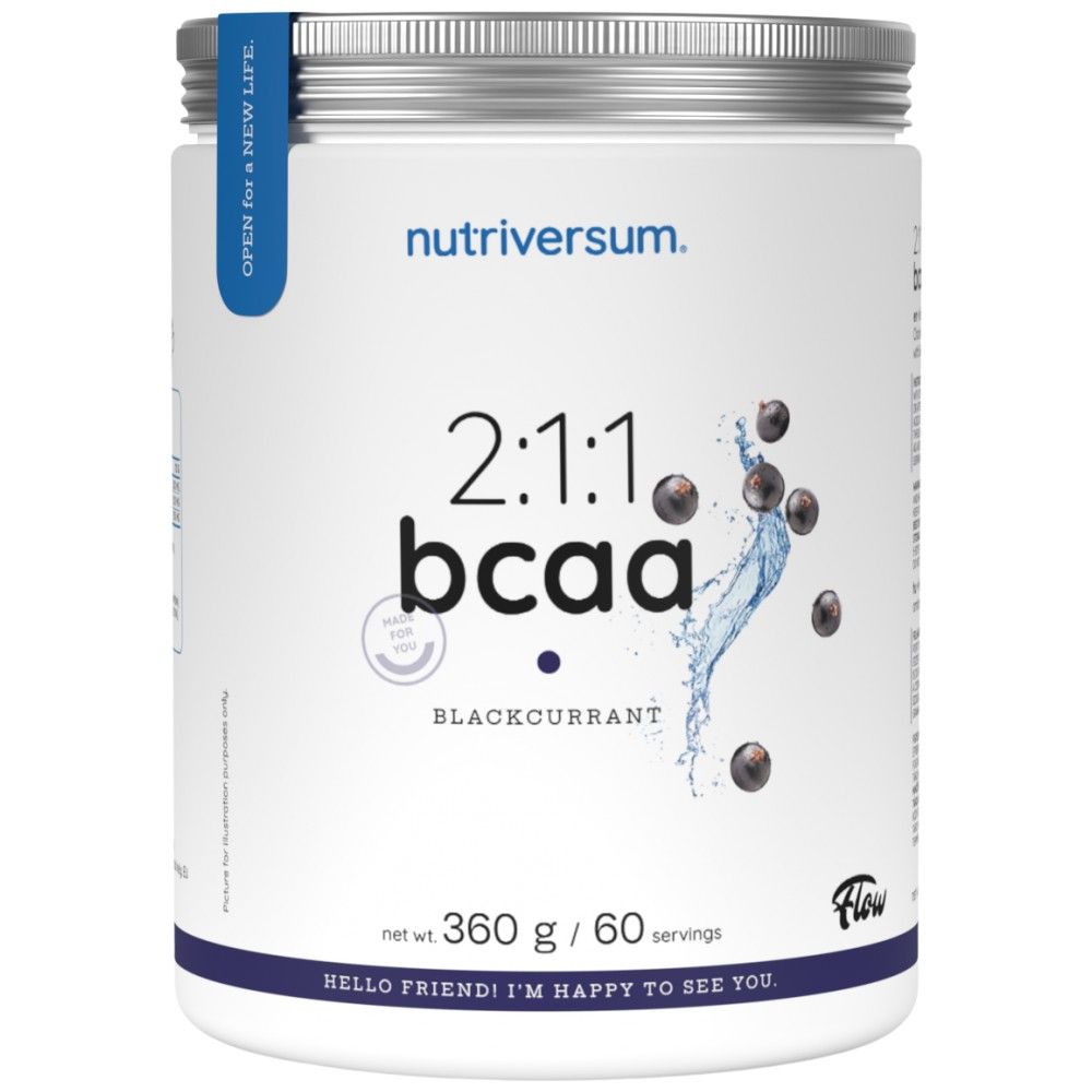 BCAA 2:1:1 Pulver | Durchfluss - 360 Gramm
