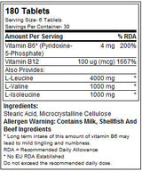 BCAA 6000 – 180 Tabletten