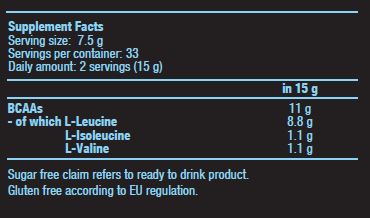 BCAA 8:1:1 Null – 0,250 kg