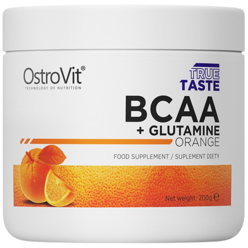 BCAA + GLUTAMIN-Pulver – 200 Gramm