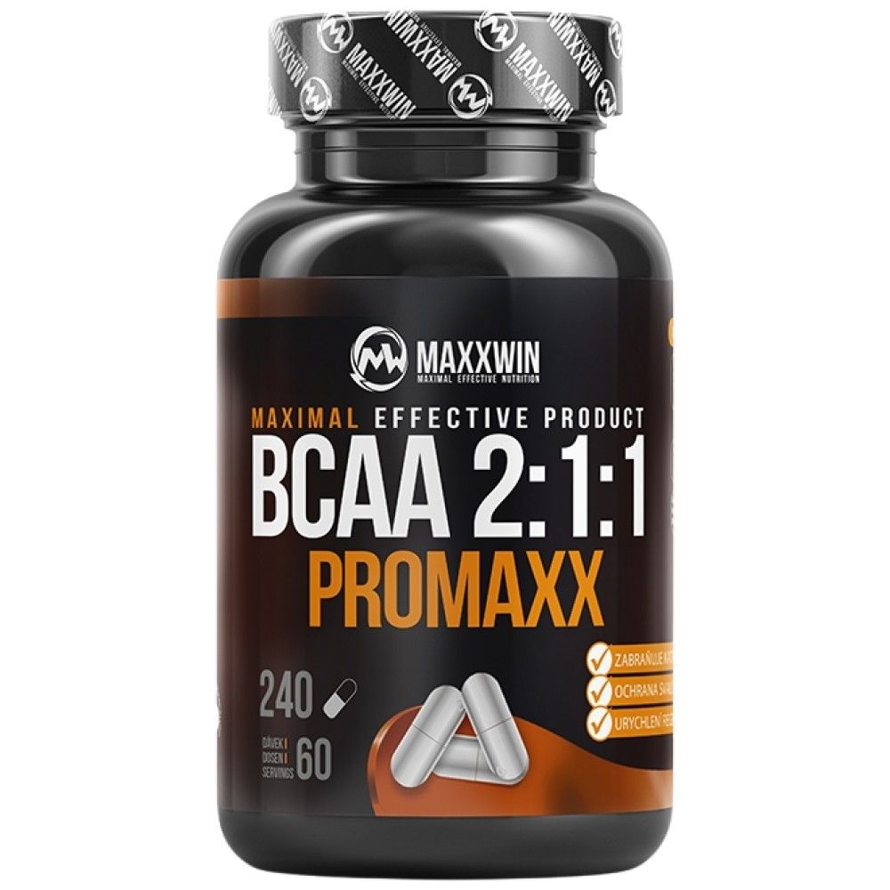 BCAA ProMaxx 2:1:1 – 240 Kapseln