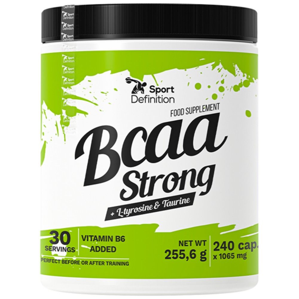 BCAA Strong – 240 Kapseln