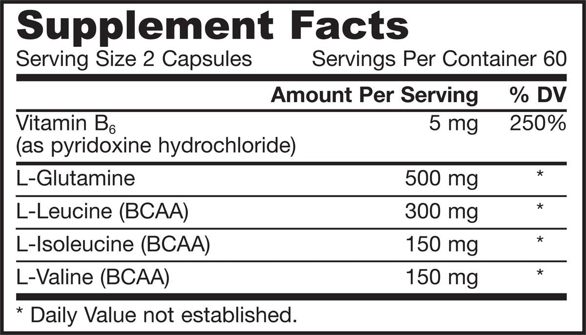 BCAAs/Glutamin 120 Kapseln