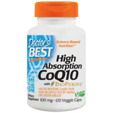 BESTES CoQ10 mit Bioperine 100 mg – 120 Kapseln