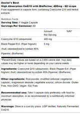 BESTES CoQ10 mit Bioperine 400 mg – 60 Kapseln