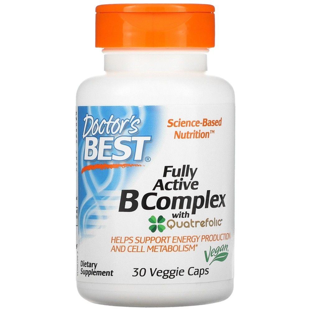 BESTER vollaktiver B-Komplex | mit Quatrefolic® - 30 Kapseln