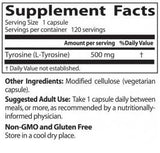 BESTES L-Tyrosin 500 mg – 120 Kapseln