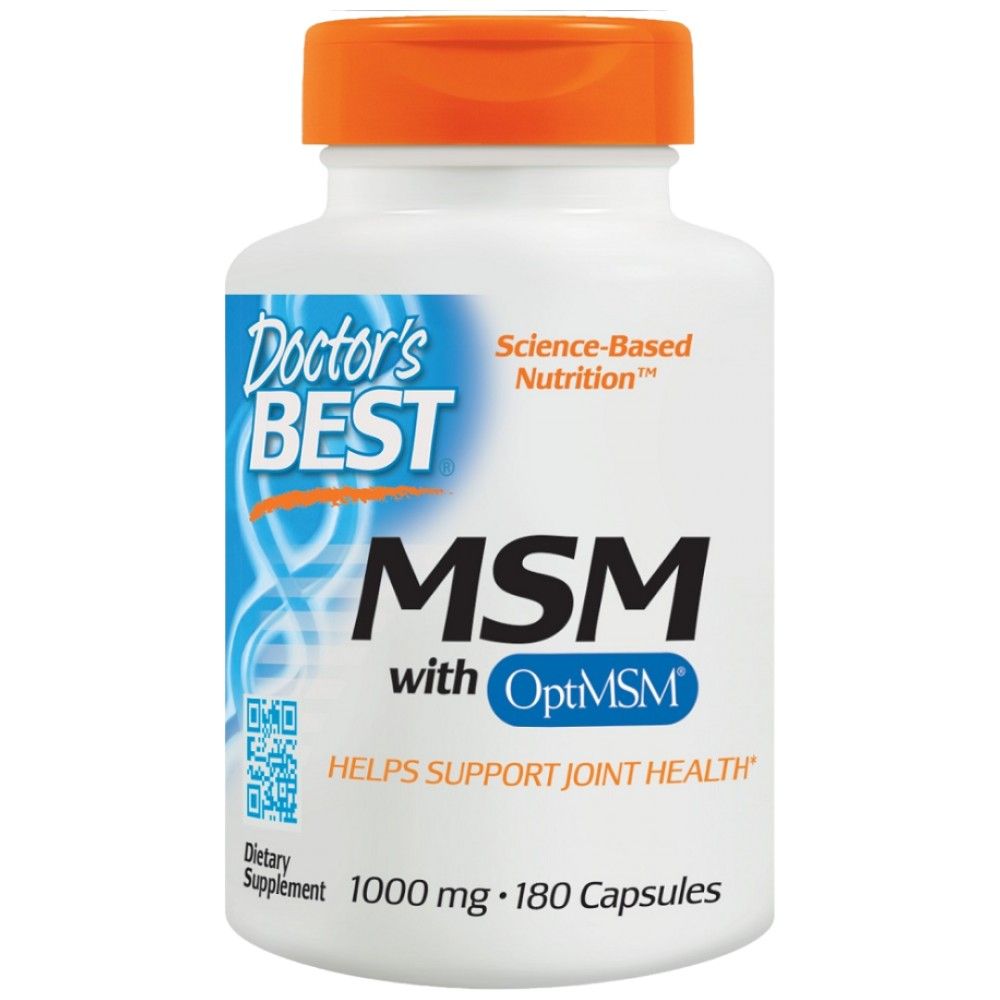 BESTES MSM 1000 mg | Mit OptiMSM – 180 Kapseln