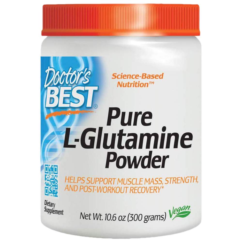 BESTES reines L-Glutamin-Pulver – 300 Gramm