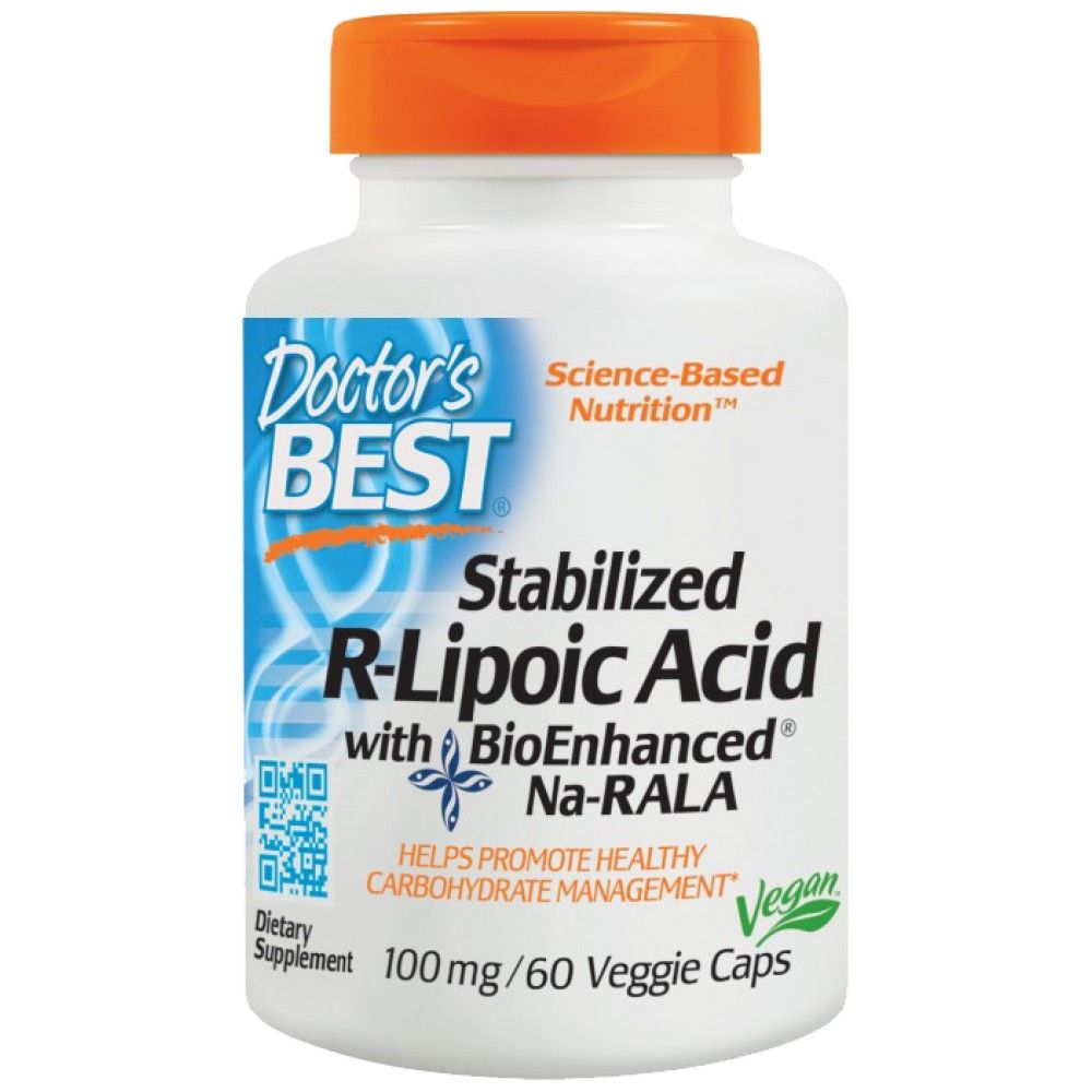 BESTE R-Liponsäure/stabilisiertes NA-R-ALA 100 mg – 60 Kapseln