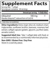 BESTES Ubiquinol Kaneka QH 100 mg – 60 Gelkapseln
