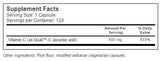 BESTES Vitamin C + Quali™ C 500 mg – 120 Kapseln