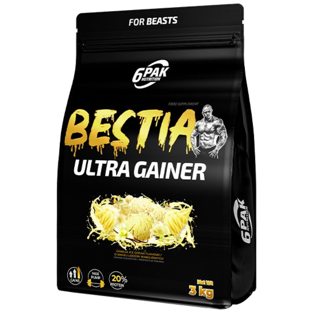 BESTIA Ultra Gainer – 3000 Gramm