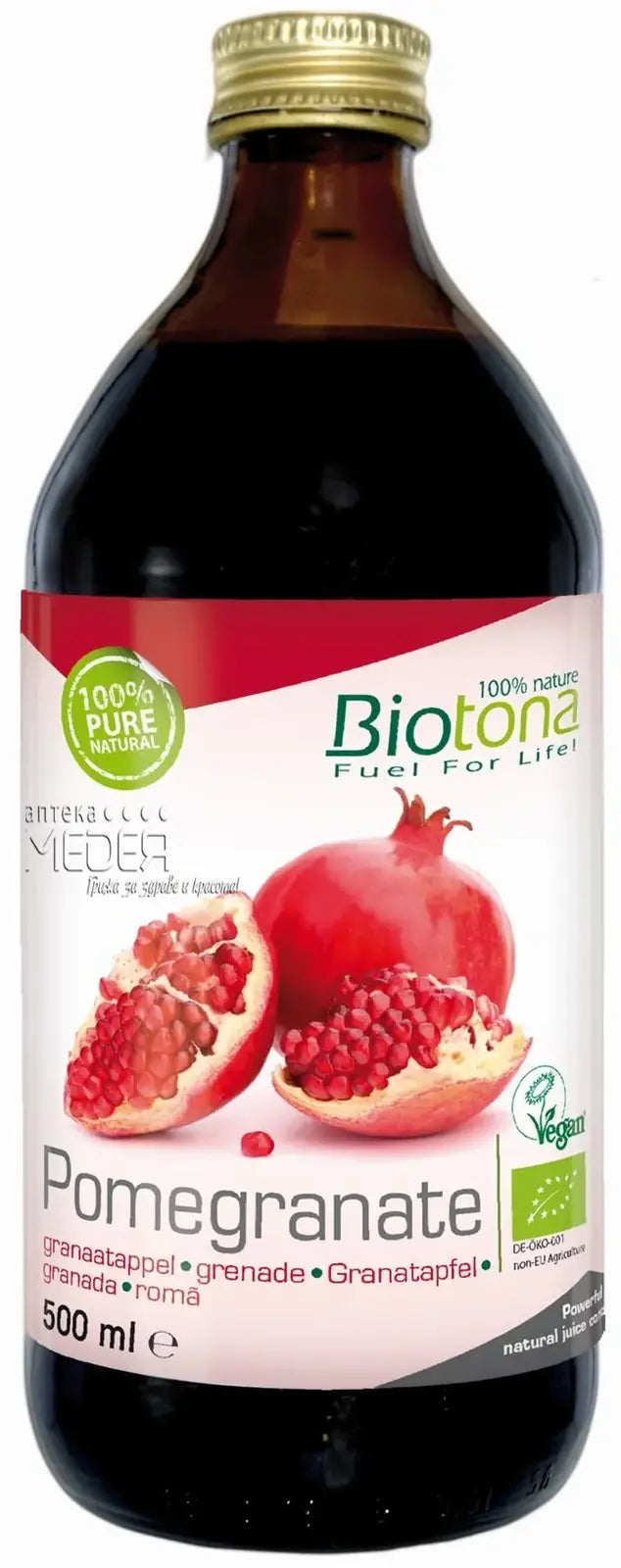 BIOTON | <tc>Biotona</tc> BIO-SAFT AUS GRANATAPFELKONZENTRAT 500ML