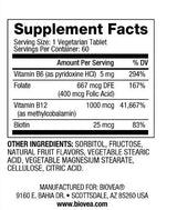 <tc>Biovea</tc> Vitamin B12 Komplex 1000 mcg 60 Tabletten