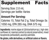 DHA für Babys | 1050 mg Omega-3 Vegetarisch – 30 ml