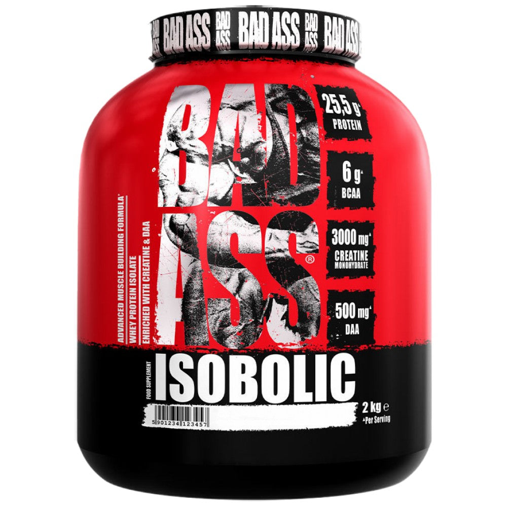 <tc>BAD ASS</tc> Isobolic | Molkenproteinisolat mit DAA &amp; Kreatin - 2000 Gramm