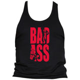 <tc>BAD ASS</tc> Tanktop | Schwarz-Rot