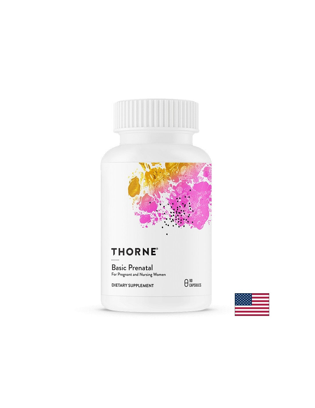 Multivitamine und Mineralien für schwangere und stillende Frauen Basic Prenatal, 90 Kapseln