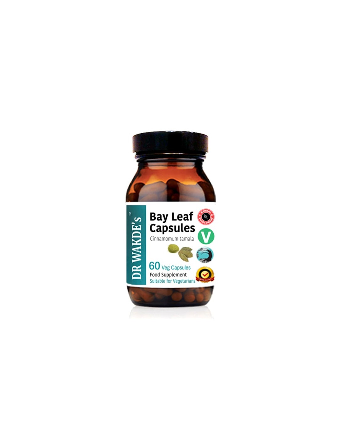 Lorbeerblatt/Indisches Lorbeerblatt Ayurveda, 60 Kapseln DR WAKDE's