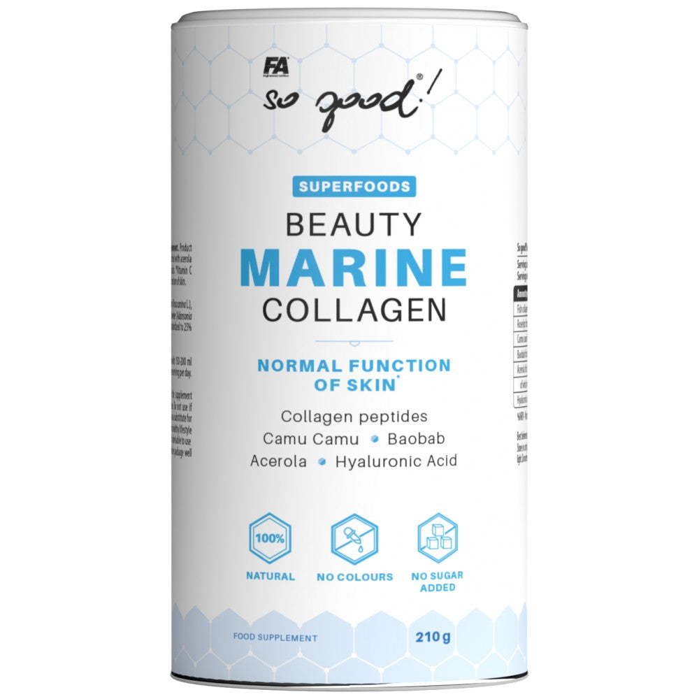 Beauty Marine Collagen/mit Superfoods und Hyaluronsäure – 210 Gramm