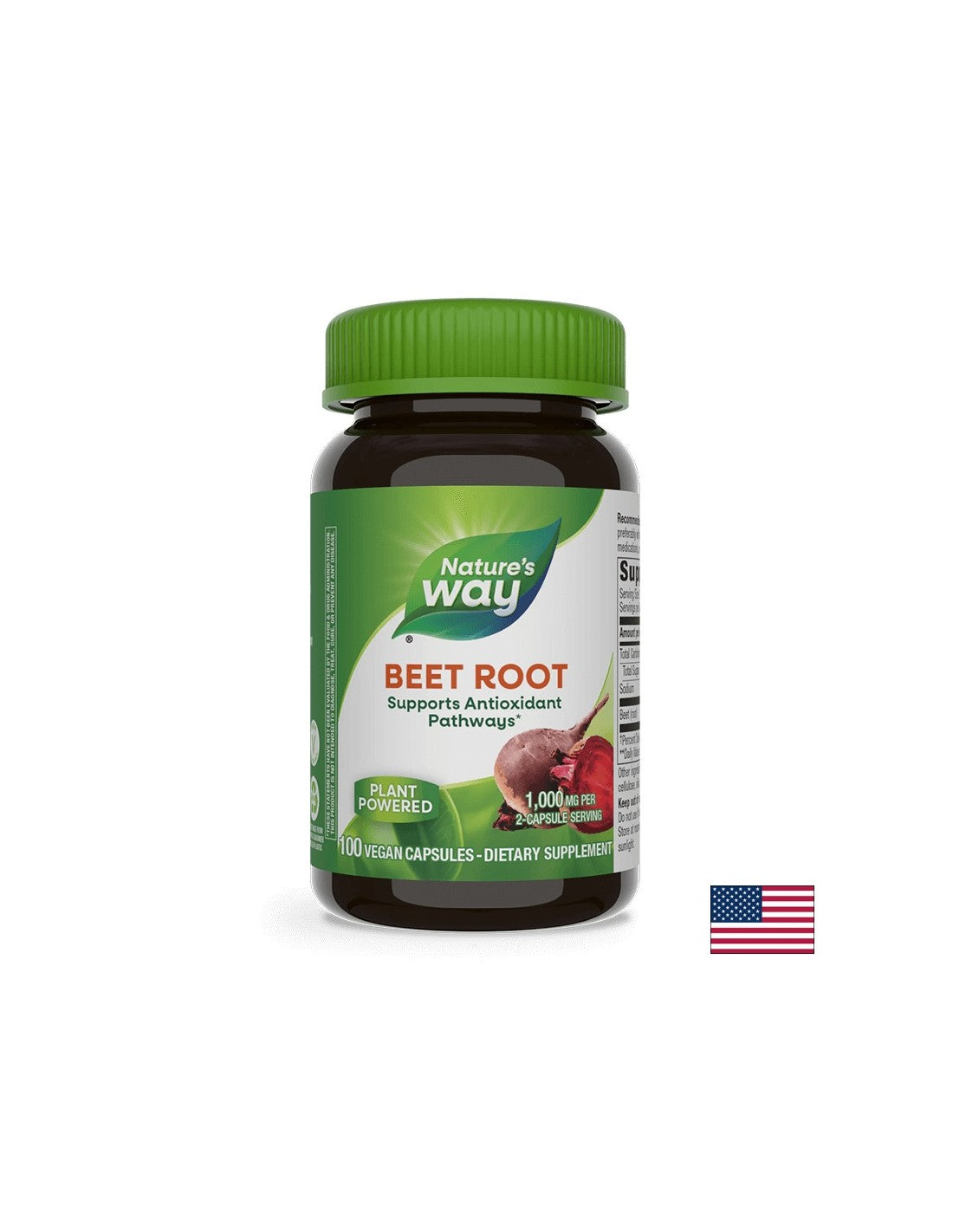 Rote-Bete-Wurzel 500 mg – 100 Kapseln