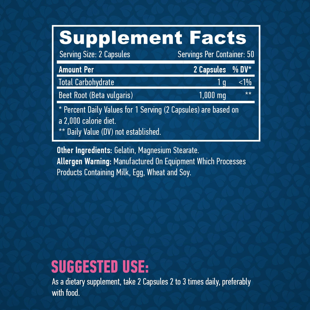 Rübenwurzel /Beta Vulgaris/ 500 mg/100 Kapseln