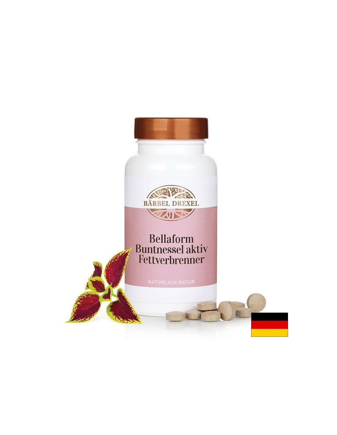 Bellaform Buntnessel aktiv Fettverbrenner, 120 Tabletten <tc>Bärbel Drexel</tc>