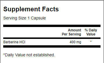 Berberin 400 mg – 60 Kapseln
