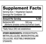 Berberin 500 mg/30 Vcaps