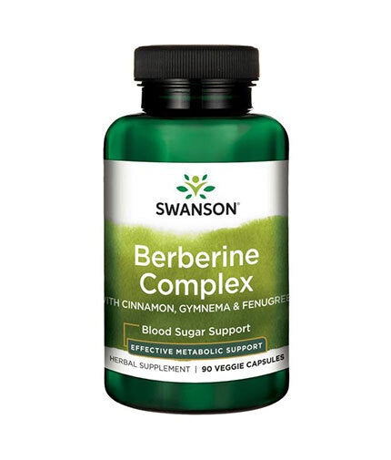 Berberin-Komplex mit Zimt, Gymnema und Bockshornklee 600 mg – 90 Kapseln