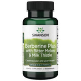 Berberin Plus | mit Bittermelone und Mariendistel 60 Kapseln