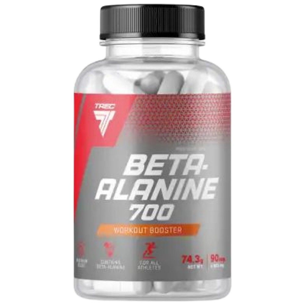 Beta-Alanin 700 | Workout-Booster – 90 Kapseln
