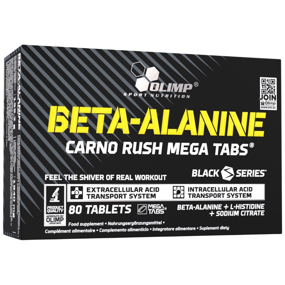 Beta-Alanin Carno Rush – 80 Tabletten