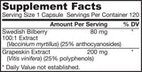 Heidelbeer- und Traubenschalen-Polyphenole 280 mg – 120 Kapseln