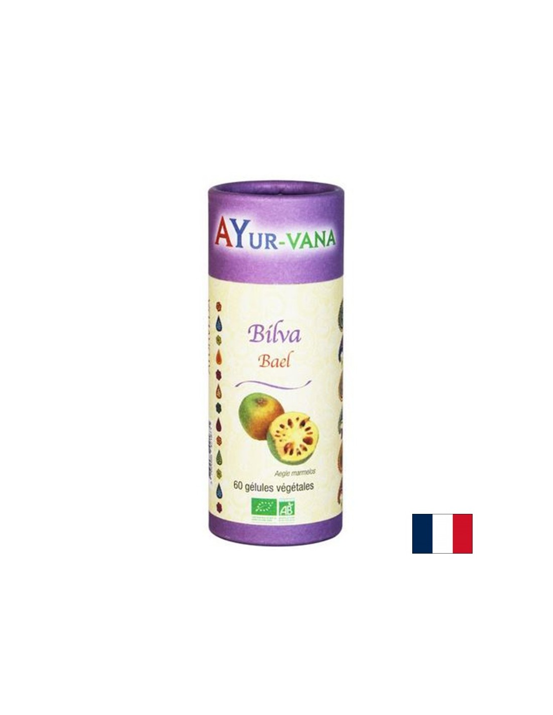 Pflanzliches Abführmittel – Bilva (Bilva Ayurvana), 300 mg x 60 Kapseln
