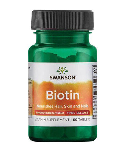 Biotin 10.000 µg | Zeitgesteuerte Freisetzung – 60 Tabletten