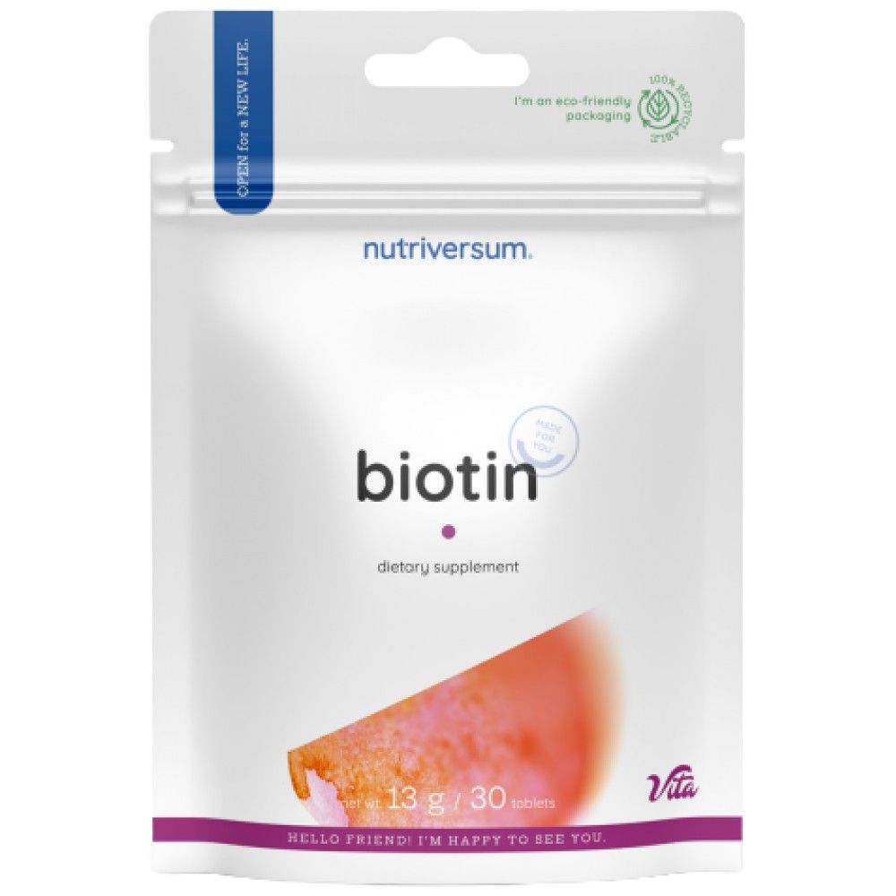 Biotin 5000 mcg – 30 Tabletten