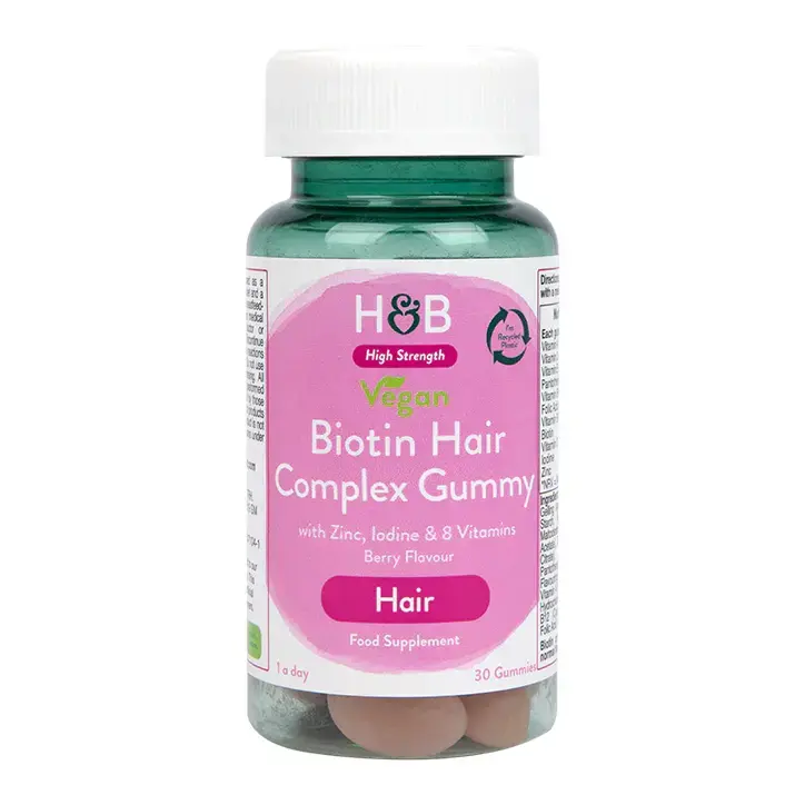Biotin Hair Complex 30 veganes Gelee HOLLAND & BARRETT