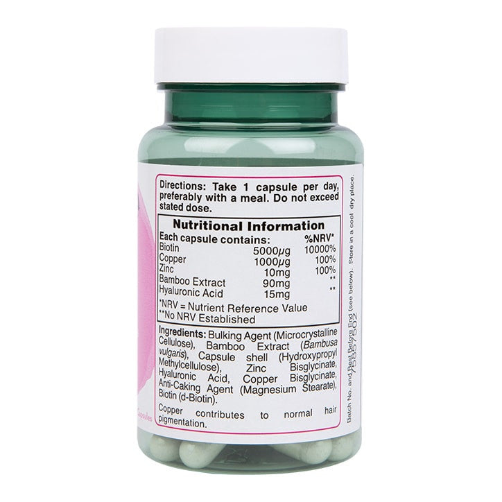 Biotin-Haarkomplex (Biotin Hair Complex) 30 Kapseln HOLLAND & BARRETT