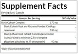 Traubensilberkerze (standardisiert) 550 mg – 120 Kapseln