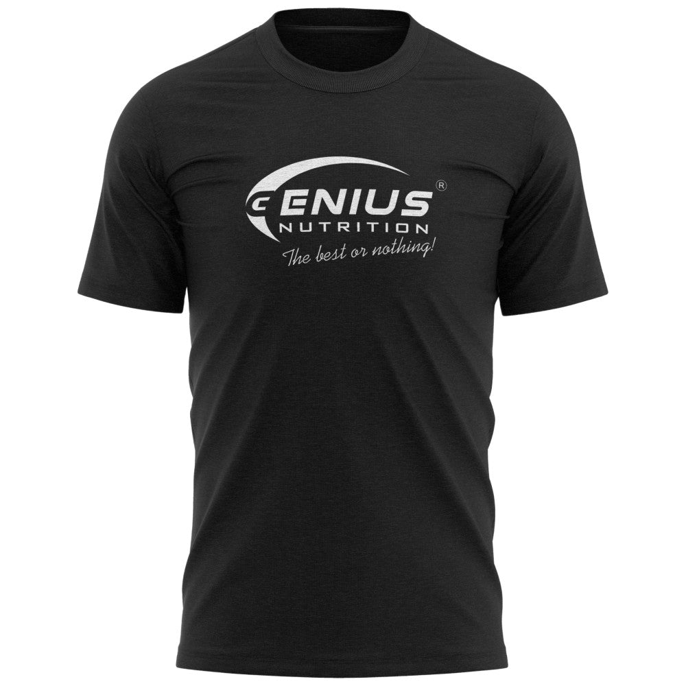Schwarzes Genius Nutrition® T-Shirt 1 Stk.