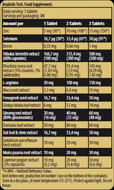 Black Line/Anaboler Test – 90 Tabletten