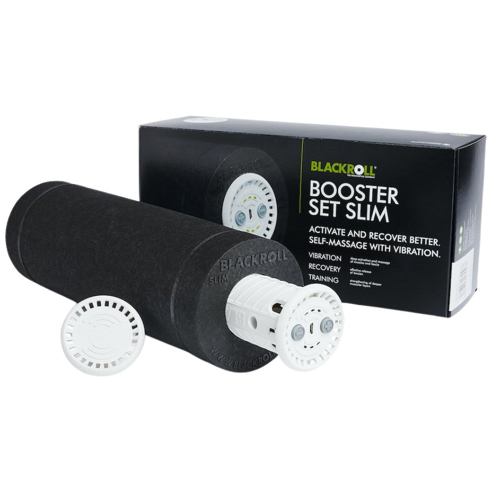 <tc>Blackroll</tc>® Booster Set Slim | Schlanke Schaumstoffrolle mit Massagefunktion