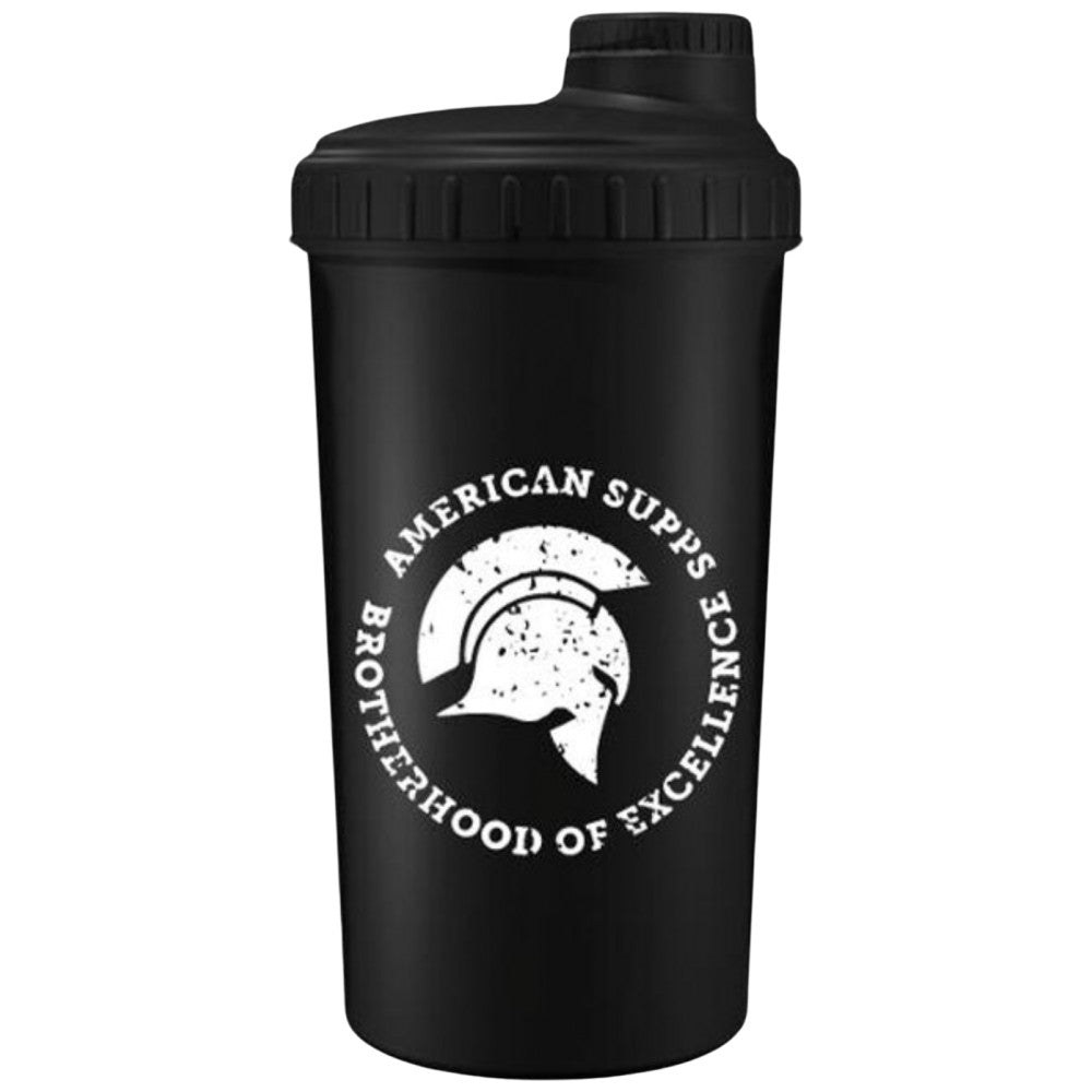 Bodybuilding-Shaker - Schwarz 600 ml